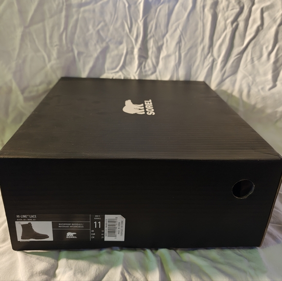 Sorel Hi-Line Lace Boot - Black - Picture 9 of 10